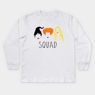 Hocus Squad! Kids Long Sleeve T-Shirt